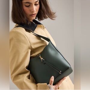 Mali + Lily Women's Black Shoulder Bag